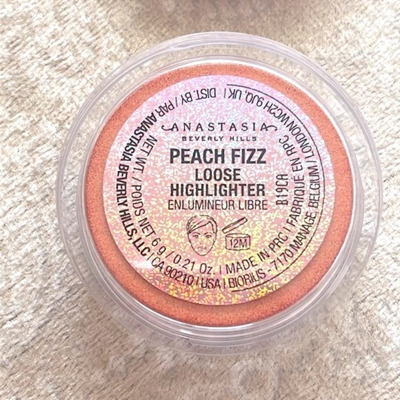 Brand New Anastasia Beverly Hills Bundle Loose Pigment & Highlighter Peach Fizz - Picture 9 of 11